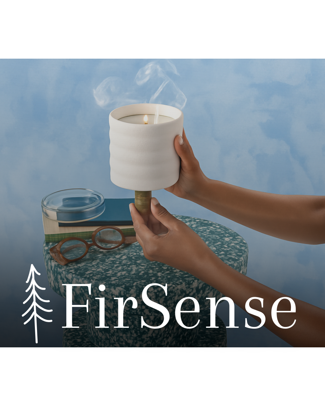 FirSense flameless aromatherapy candle diffuser